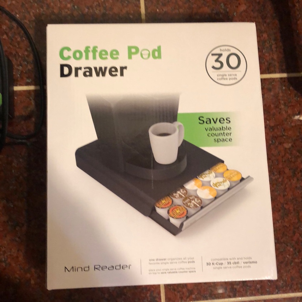 Coffee pod drawer new